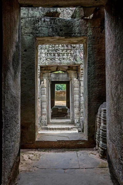 Rovine Del Tempio Som Angkor Wat — Foto Stock
