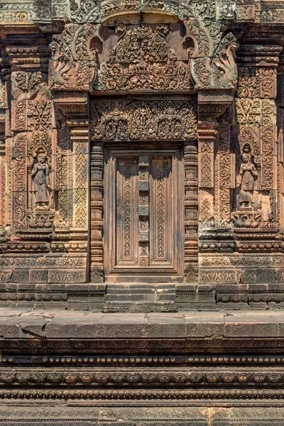 Руїни Banteay Srei Місті Ангкор — стокове фото