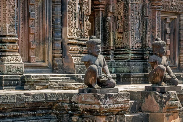 Ruinen Von Banteay Srei Der Stadt Angkor — Stockfoto