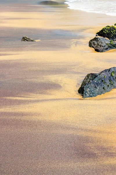 Gyllene Sand Mirissa Beach — Stockfoto