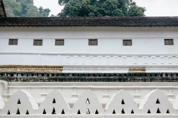 Kandy Sri Lanka Fevereiro 2019 Exterior Templo Dente Cidade Kandy — Fotografia de Stock