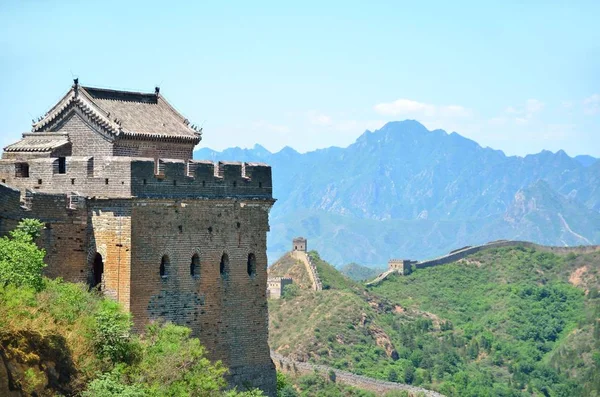 Grande Muraglia Inne Cina — Foto Stock