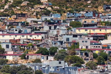 Hout bay area, Cape Town, Güney Afrika görünümünde İlçesi