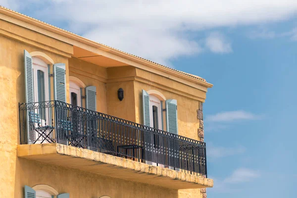 Balcony of the house in the town of Hermanus, South Africa