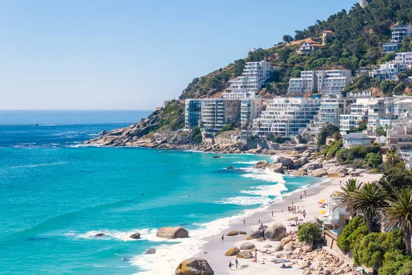 Clifton Beach Endroit Cher Luxueux Afrique Sud — Photo