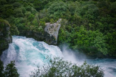 Görünüm Huka Falls Taupo, Yeni Zelanda