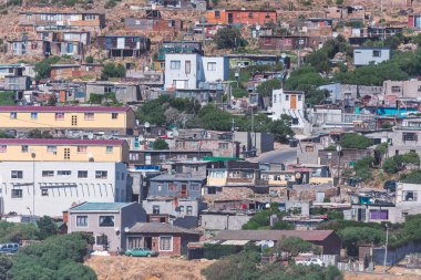 Hout bay area, Cape Town, Güney Afrika Cape Town, Güney Afrika - Kasım, 2018: İlçesi görünümünde