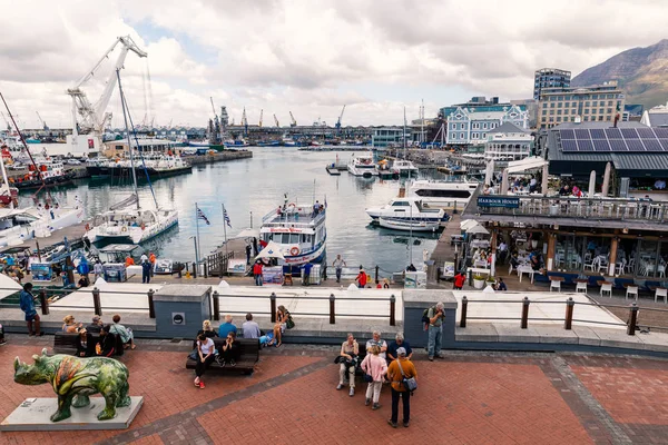 Cape Town Zuid Afrika November 2018 Waterfront Gebied Weergave Met — Stockfoto