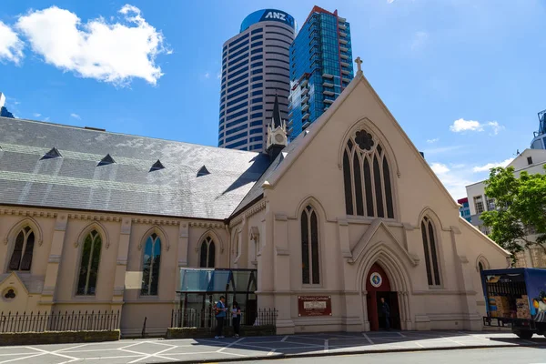 Auckland Şehir Auckland Yeni Zelanda Aralık 2017 Patrick Cathedral Ofis — Stok fotoğraf