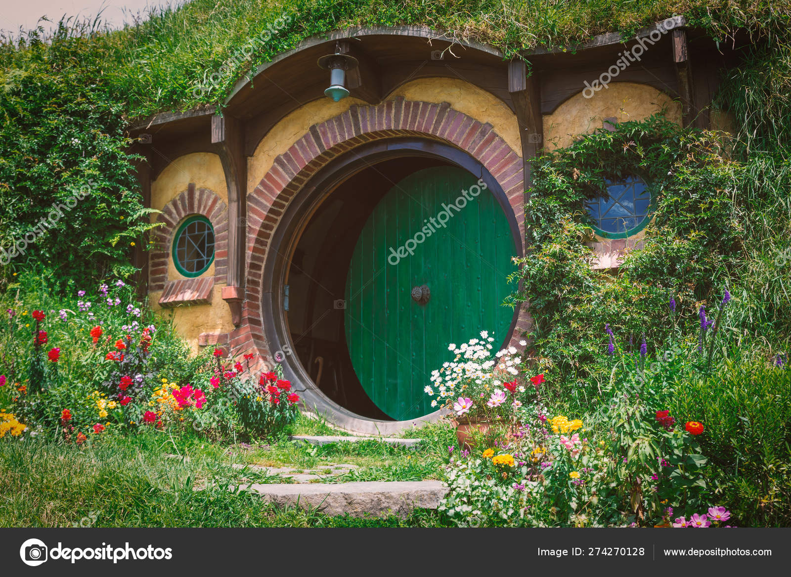 Matamata New Zealand December 2017 Bilbo Baggins House Hobbiton