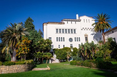 Güneşli bir gün Santa Barbara Adliye ünlü bina