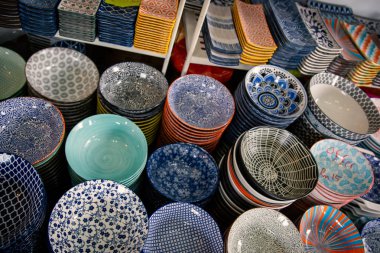 Kuala Lumpur sokak pazarında Geleneksel Malezya mutfak