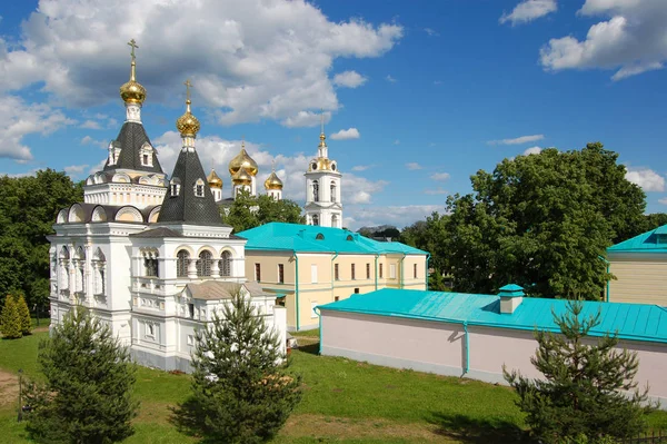 Historical Centre Dmitrov Russia City Kremlin Cathedrals Summer Time — Stock Photo, Image