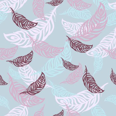 Tüyler Dikişsiz ışık desen