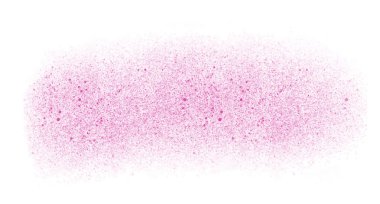 Pembe vektör toz patlama splash beyaz arka plan, sprey arka plan üzerinde. Vektör, Eps 10