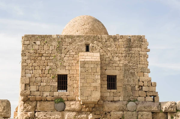 Castle of the Sea, Sidon, Lebanon, historic castle built by the Crusaders in 1228 to serve as a fortress of protection.