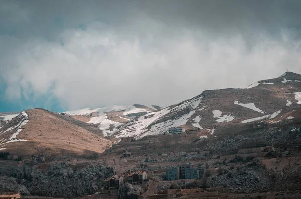 Vue Sur Les Montagnes Libanon Faraya — Photo gratuite