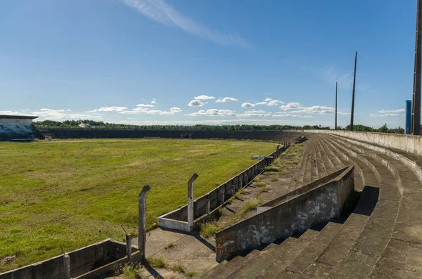 Verlassenes Fußballstadion Cidreira Stadion Rio Grande Sul — Stockfoto