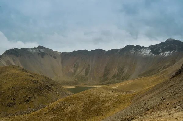 Utsikt Över Det Nevado Toluca Inaktiv Vulkan Mexiko — Gratis stockfoto