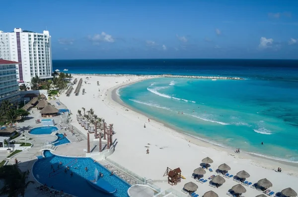 Caribe Beach Meksyk Cancun — Zdjęcie stockowe