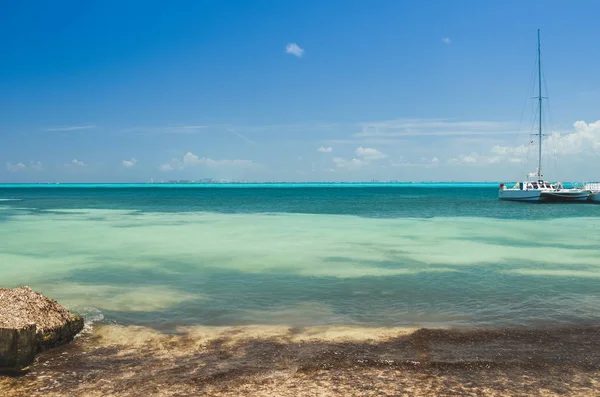 Playa Cancún México Caribe — Foto de Stock