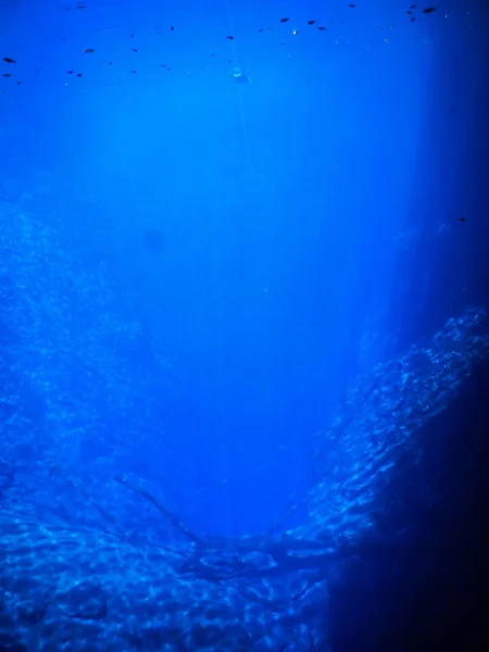 Lagoa Misteriosa Bela Lagoa Águas Transparentes Azul Turquesa Localizada Cidade — Fotografia de Stock