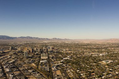 Las Vegas güzel panoramik manzaralı