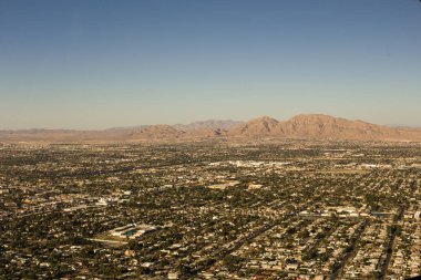 Las Vegas güzel panoramik manzaralı