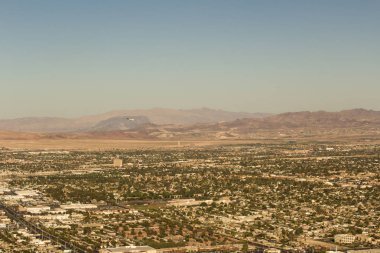 Las Vegas güzel panoramik manzaralı