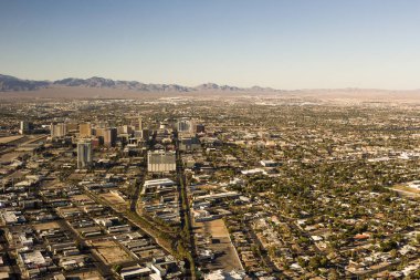 Las Vegas güzel panoramik manzaralı