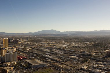 Las Vegas güzel panoramik manzaralı