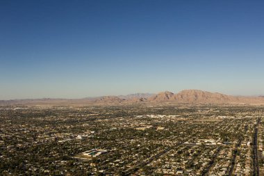 Las Vegas güzel panoramik manzaralı