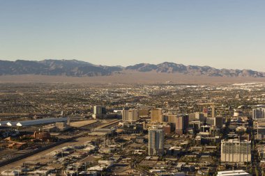 Las Vegas güzel panoramik manzaralı