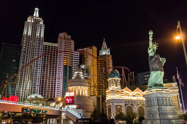 Las Vegas Červen 2018 New York New York Nachází Bulváru — Stock fotografie