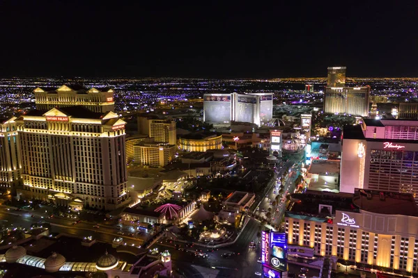 Las Vegas Nevada Usa 2018 Panoramic Aerial View Las Vegas — Stock Photo, Image