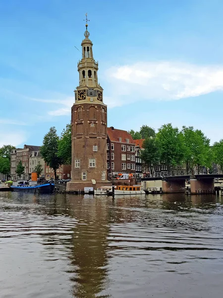 オランダ アムステルダムの中世の給水塔 — ストック写真