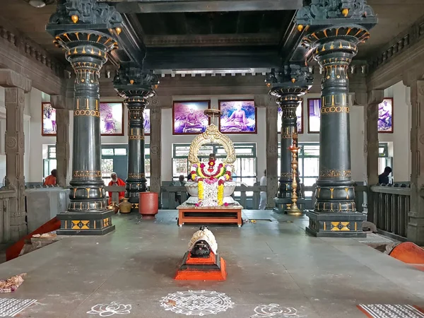 Tiruvanamalai India Diciembre 2018 Interior Del Sri Ramana Maharshi Ashram — Foto de Stock