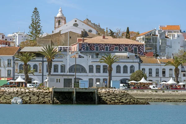 View on the city Lagos in the Algarve Portugal — Stock Photo, Image