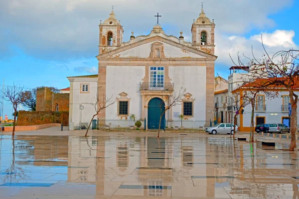 St. maria kirche in lagos portugal — Stockfoto