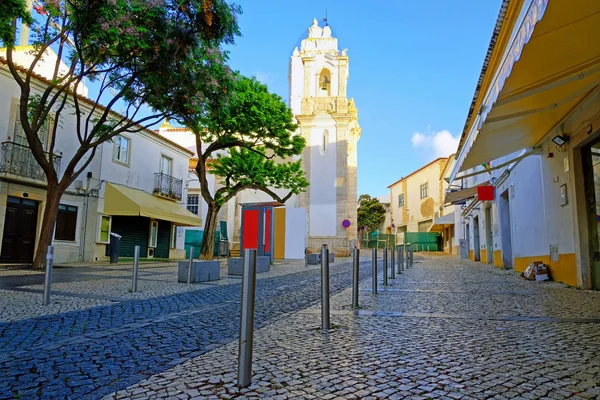 Lagos Algarve Portekiz Tarihi kilise St Antonio — Stok fotoğraf