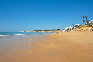 Algarve Portekiz Armacao de Pera plaj