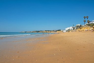 Algarve Portekiz Armacao de Pera plaj
