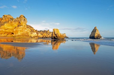 Praia Tres Irmaos Alvor Algarve Portekiz