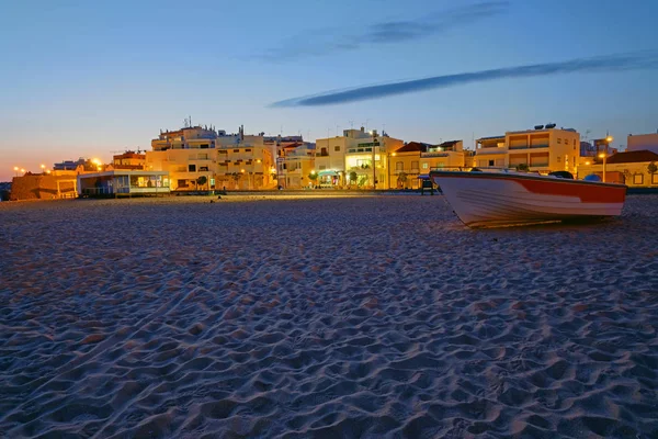 Vista su Armacao de Pera al tramonto — Foto Stock