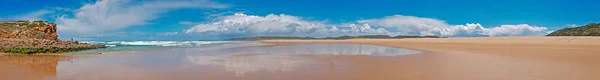 Panorama from Carapateira beach in the Algarve Portugal — Stock Photo, Image