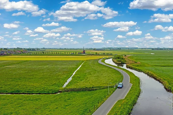 Vackra Holland på våren i Nederländerna — Stockfoto