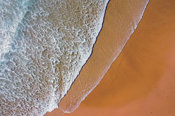 ポルトガルの大西洋のビーチからの空中 — ストック写真