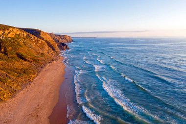 Praia Vale Figueiras Portekiz gelen hava