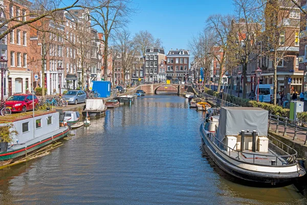 Ciudad Escénica Amsterdam Los Países Bajos —  Fotos de Stock