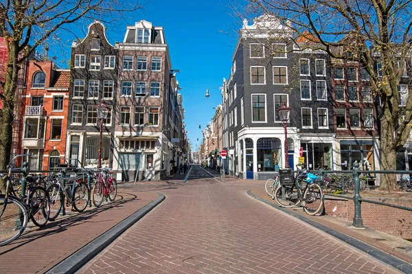 Cidade Cênica Amsterdã Herengracht Holanda — Fotografia de Stock